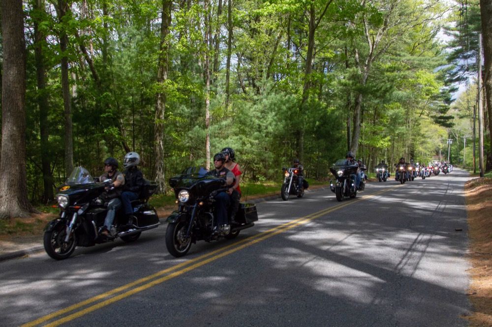 Photo of people riding motorcycles